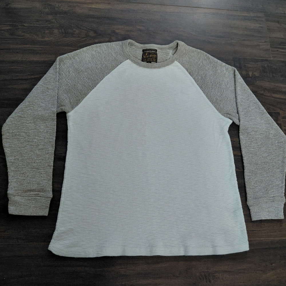 Lucky Brand Mens Long Sleeve Waffle Knit Shirt - Strong Boy Thermal - Size XL